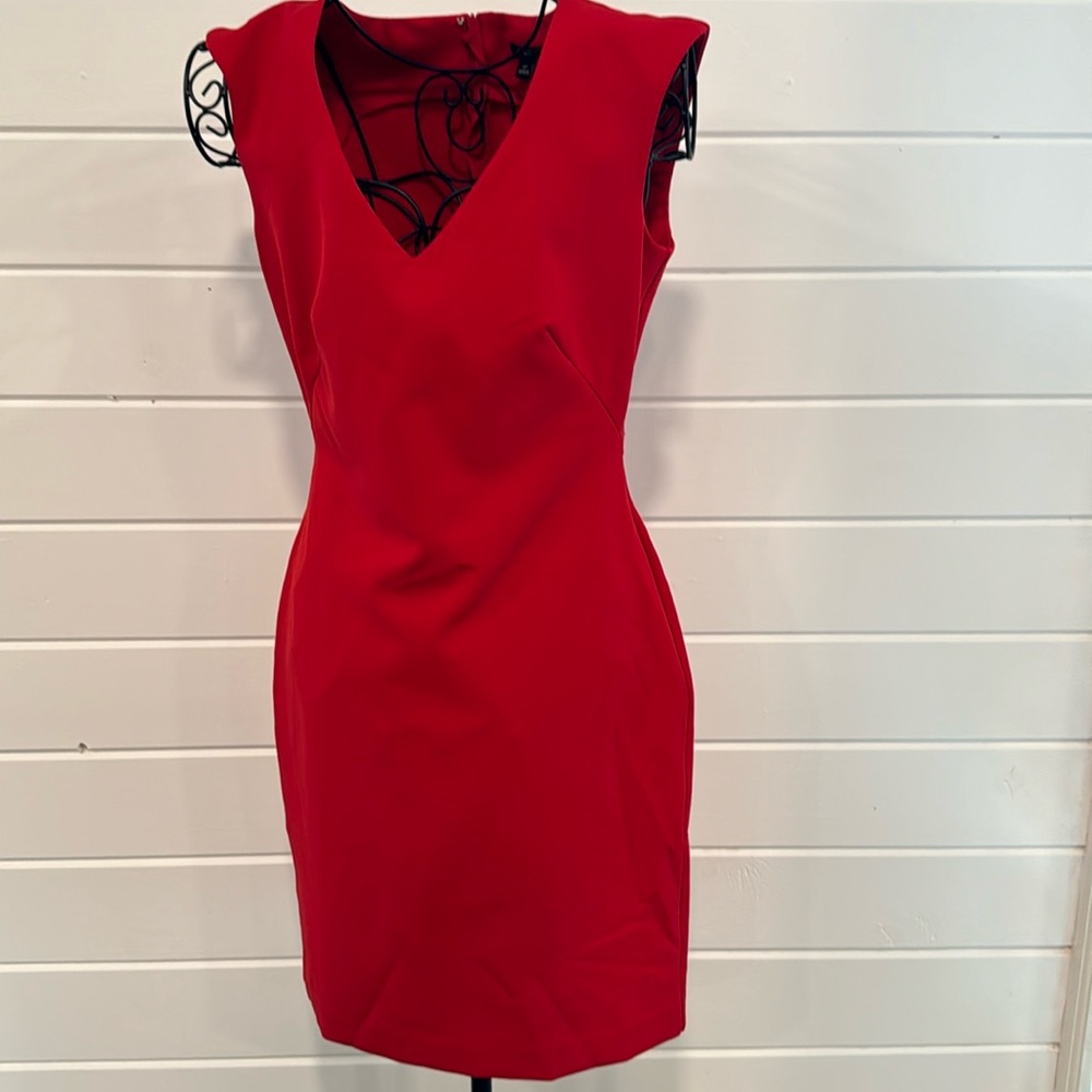 Ann Taylor 2Petite Red Dress